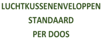 Luchtkussenenveloppen per doos