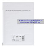 Luchtkussenenveloppen D4 / 14, DVD formaat, doos van 100 stuks, WIT