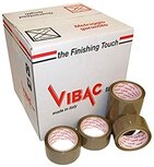 PP Acryl tape 48 mm x 66 m bruin doos 36 rollen PP Acryl tape 48 mm x 66 m bruin doos 36 rollen