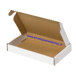 brievenbusdoosje wit A5 met bovenklep